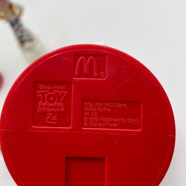 Lot of 8 Vintage McDonalds Disney Pixar Toy Story 2 Collectible Toys Rare
