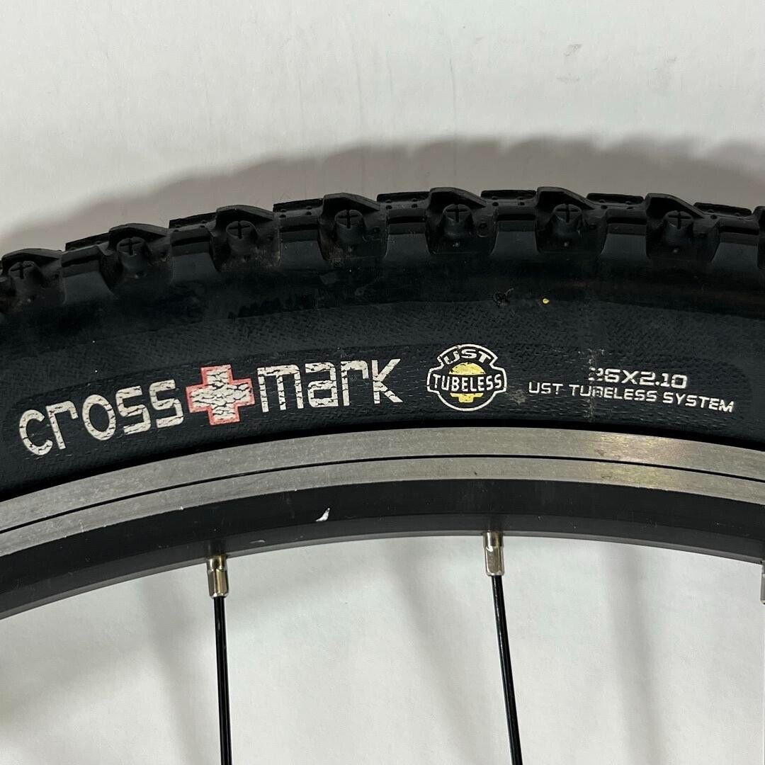Forte Terra Max 6061-T6 Rim w/ Lust Tubeless Cross Mark 25x2.1 Tire Good Tread