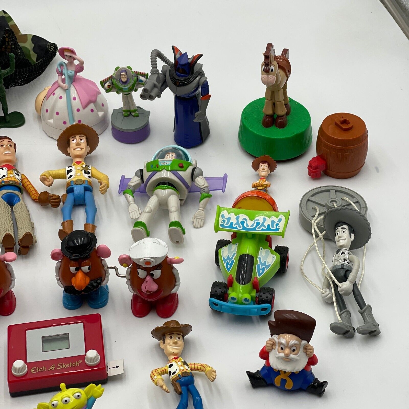 Lot of 35 Various Vintage Toy Story McDonalds Toy Collectibles and Other toys