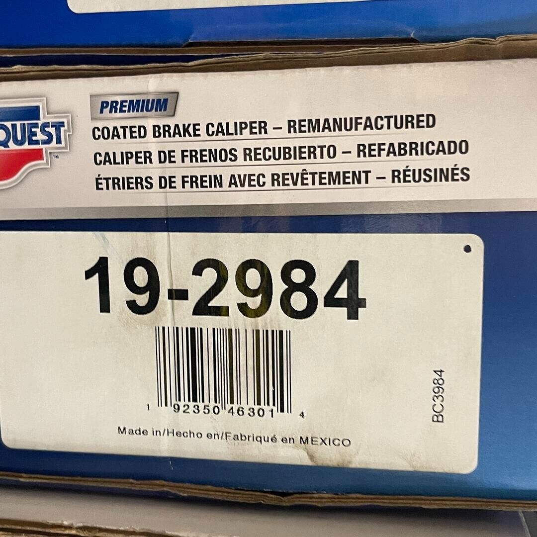 CarQuest #19-2984 Coated Remanufactured Brake Caliper