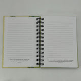 Christian Art Gifts 5x7 Spanish Notepad Journal Notebook Blank Notes Trees New