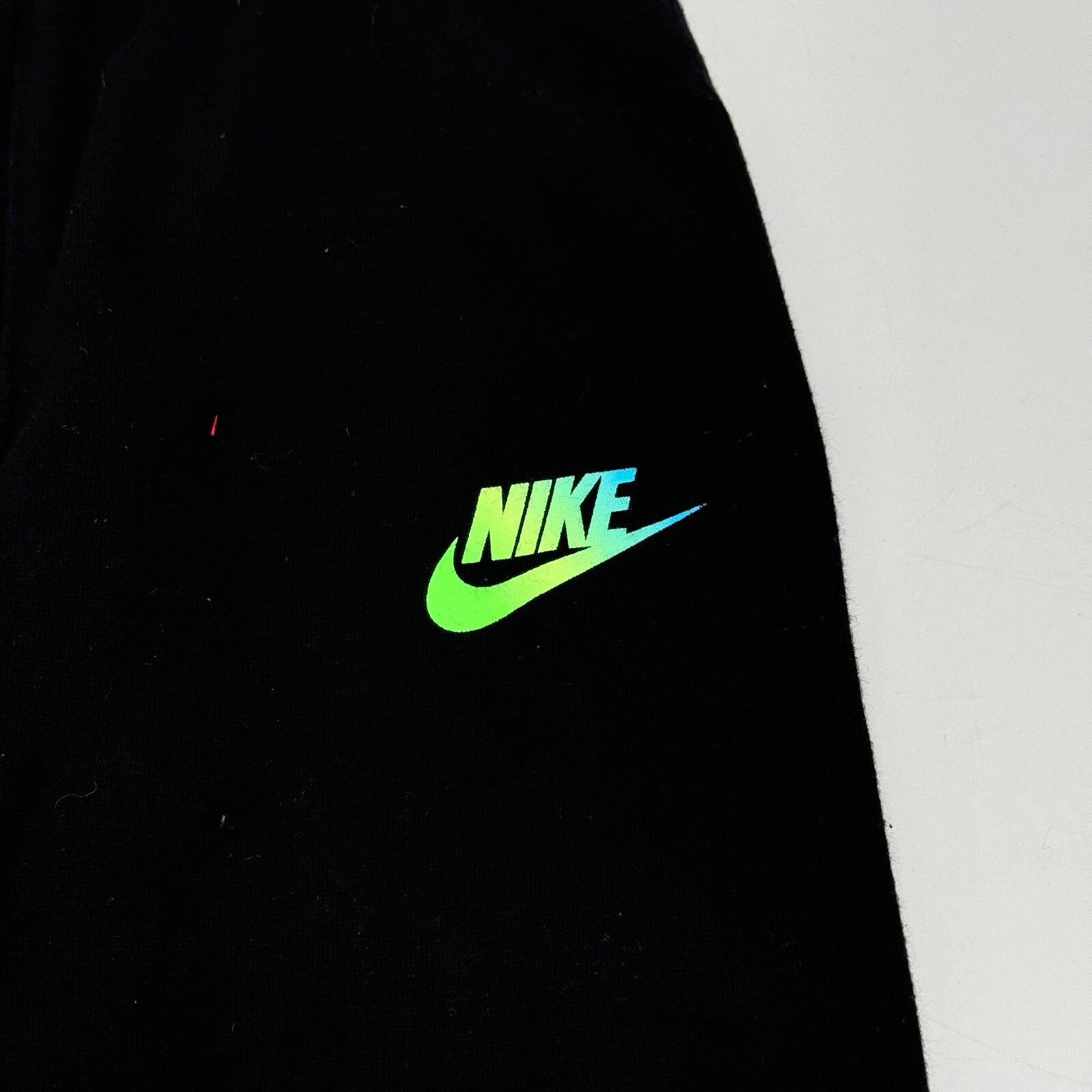 2 pc Nike Activewear Outfit Sweatshirt Sweat Pants Green Blue Logo Size 3T