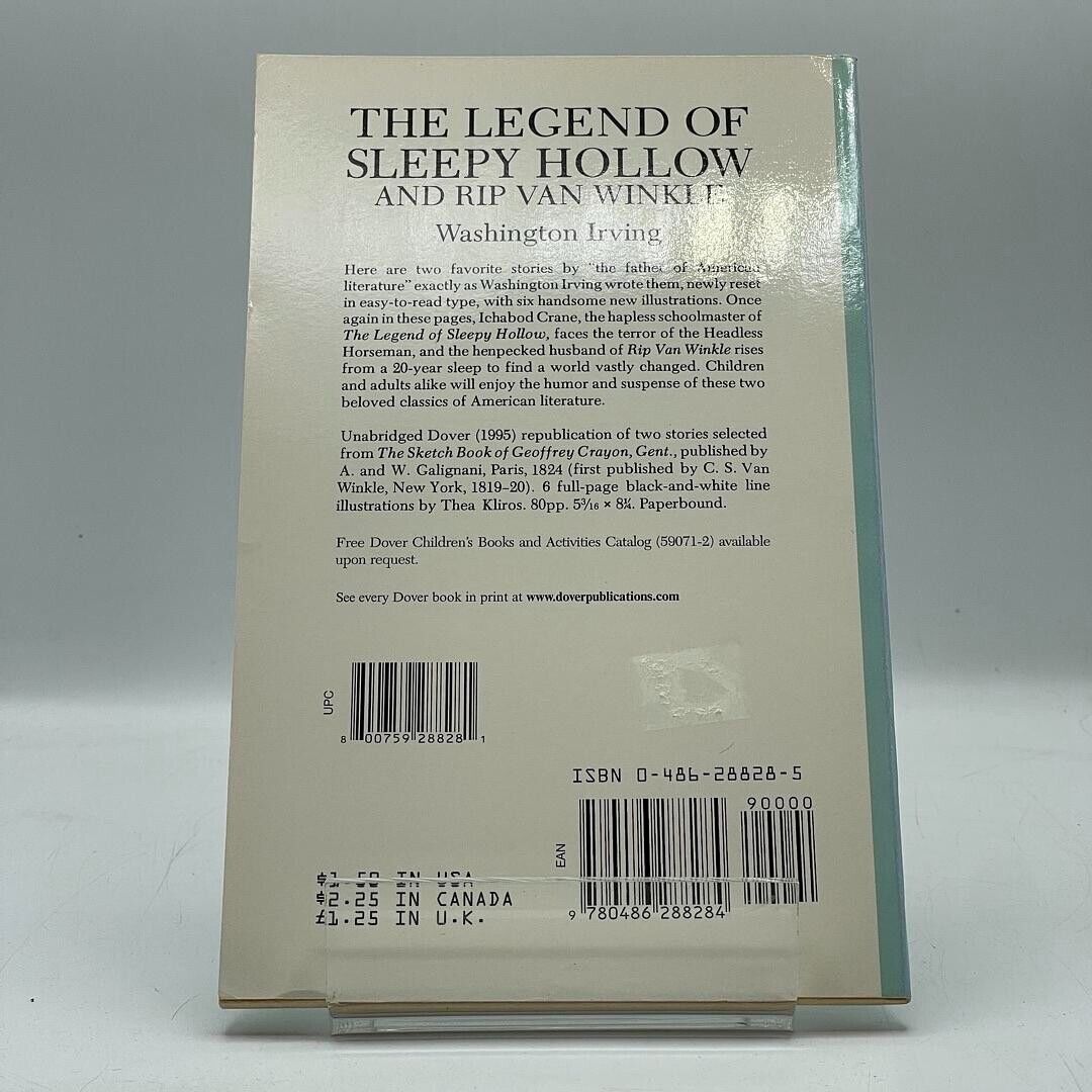 The Legend of Sleepy Hollow and Rip Van Winkle (Dover Children's Thrift Classic