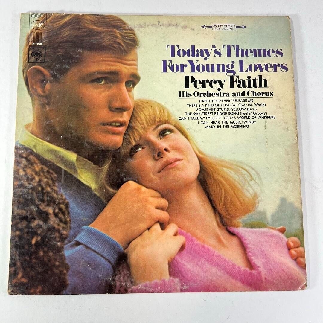 Percy Faith - Today's Themes for Young Lovers Vinyl LP Columbia – CS 9504 JAZZ