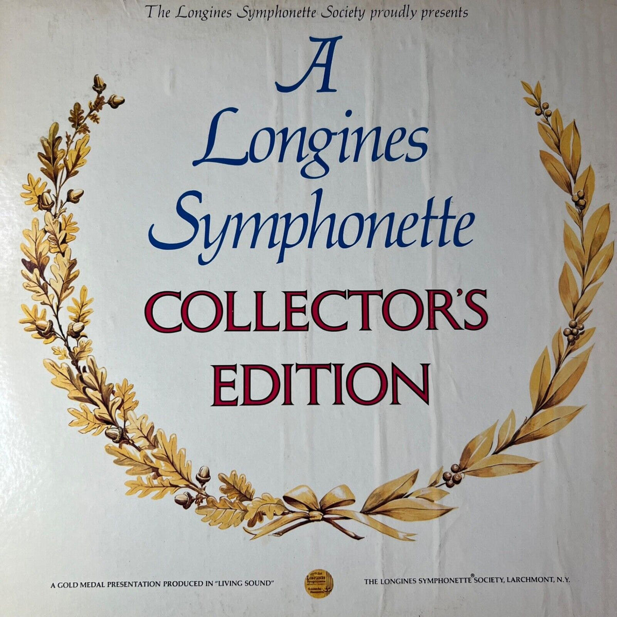 A Longines Symphonette Collectors Edition The Nostalgic Thirties LWS166 Vinyl LP