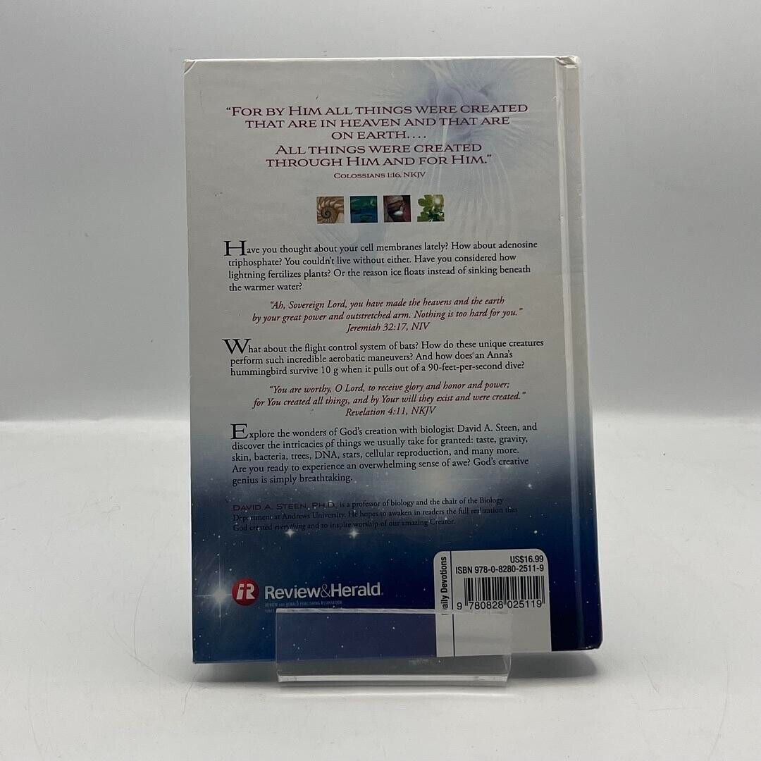 God of Wonders: A Daily Devotional by David A. Steen 2012 HARDCOVER BOOK