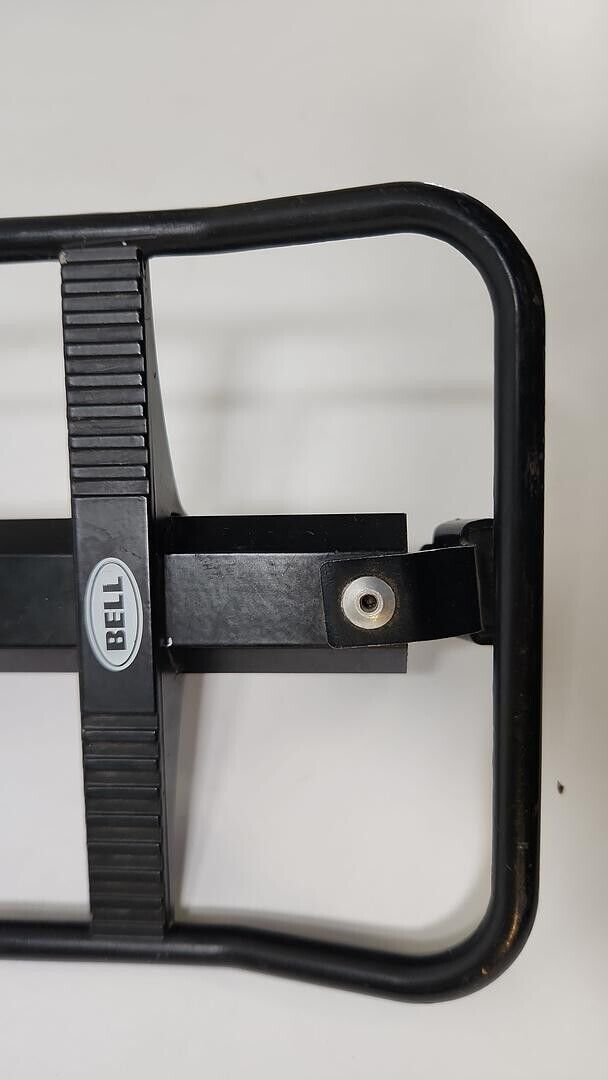 Bell Sports Black Aluminum Cargo Bike Carrier Rack 20 lbs Capacity - As Shown