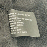 ZeroXposur Womens Wooly Full Zip Hooded Jacket Fuzzy Winter Fall Black Size L