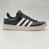 Adidas Grand Court F36393 Mens Low Top Sneakers Striped Pattern Athletic Sz 9.5