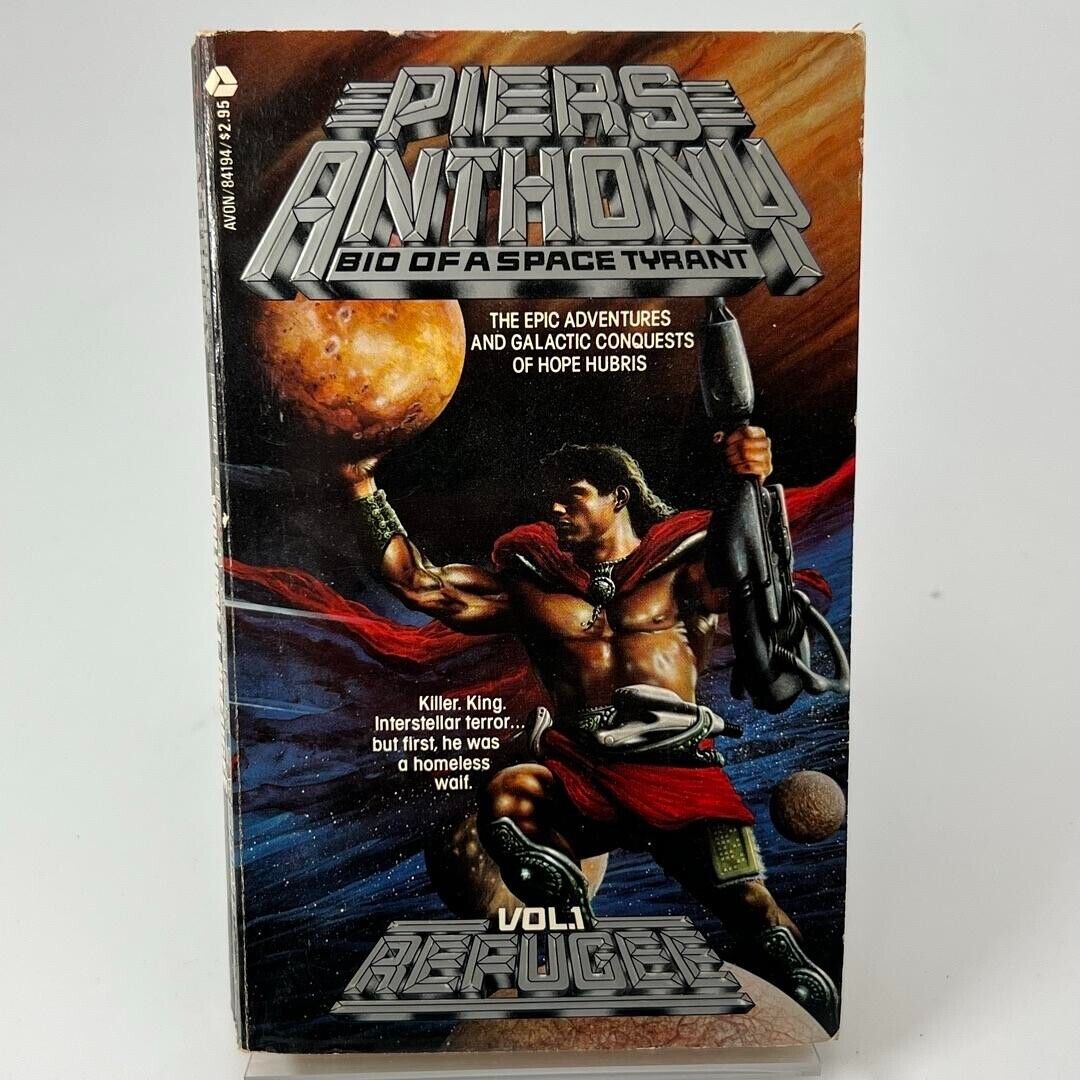 Refugee: Bio of a Space Tyrant Volume 1 by Piers Anthony 1983 PAPERBACK