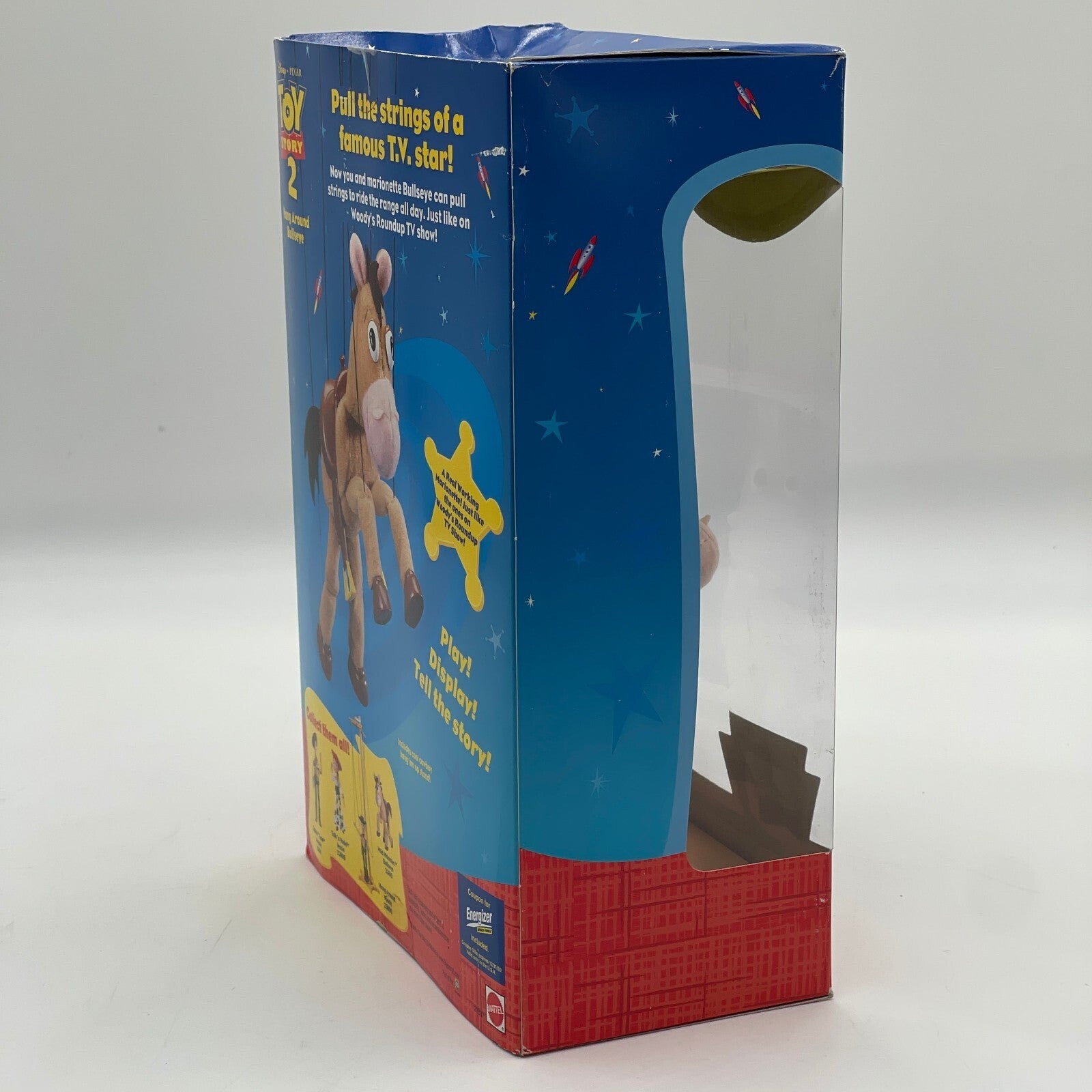 Disney Toy Story 2 HANG AROUND WOODY and BULLSEYE Marionette NOB by Mattel 1999