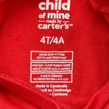 Pair of 2 Kids Tshirts Carter’s Red Sea Baby Shark Pinkfong Toddler Size 3T NWT
