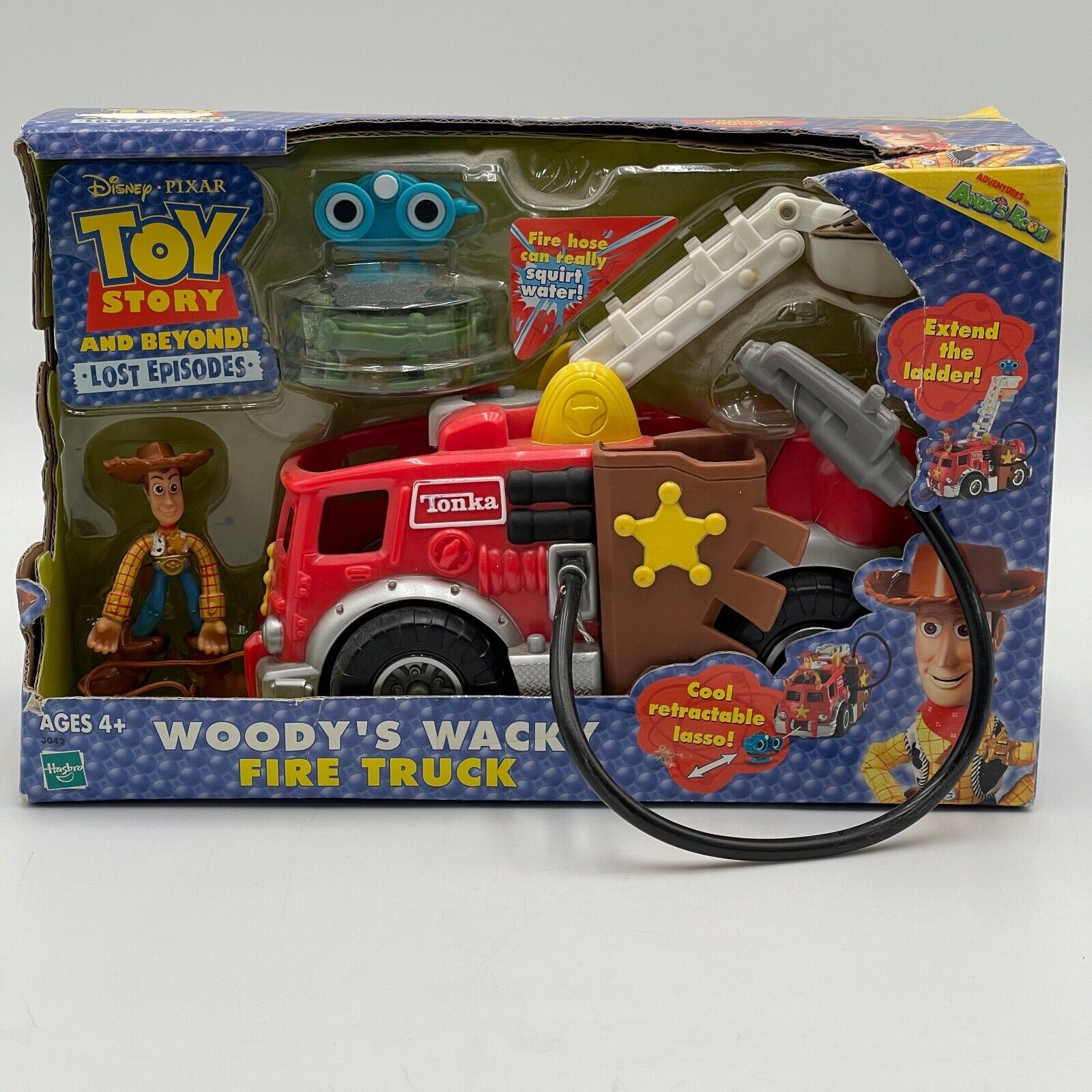 Vintage Toy Story And Beyond Woody’s Wacky Firetruck SEALED NIB