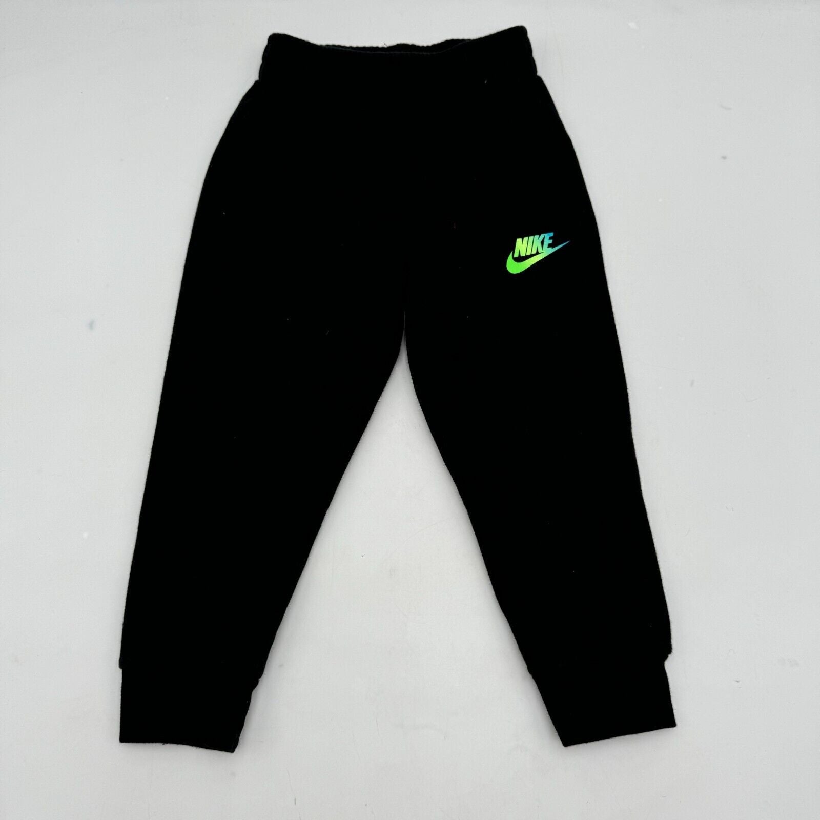 2 pc Nike Activewear Outfit Sweatshirt Sweat Pants Green Blue Logo Size 3T