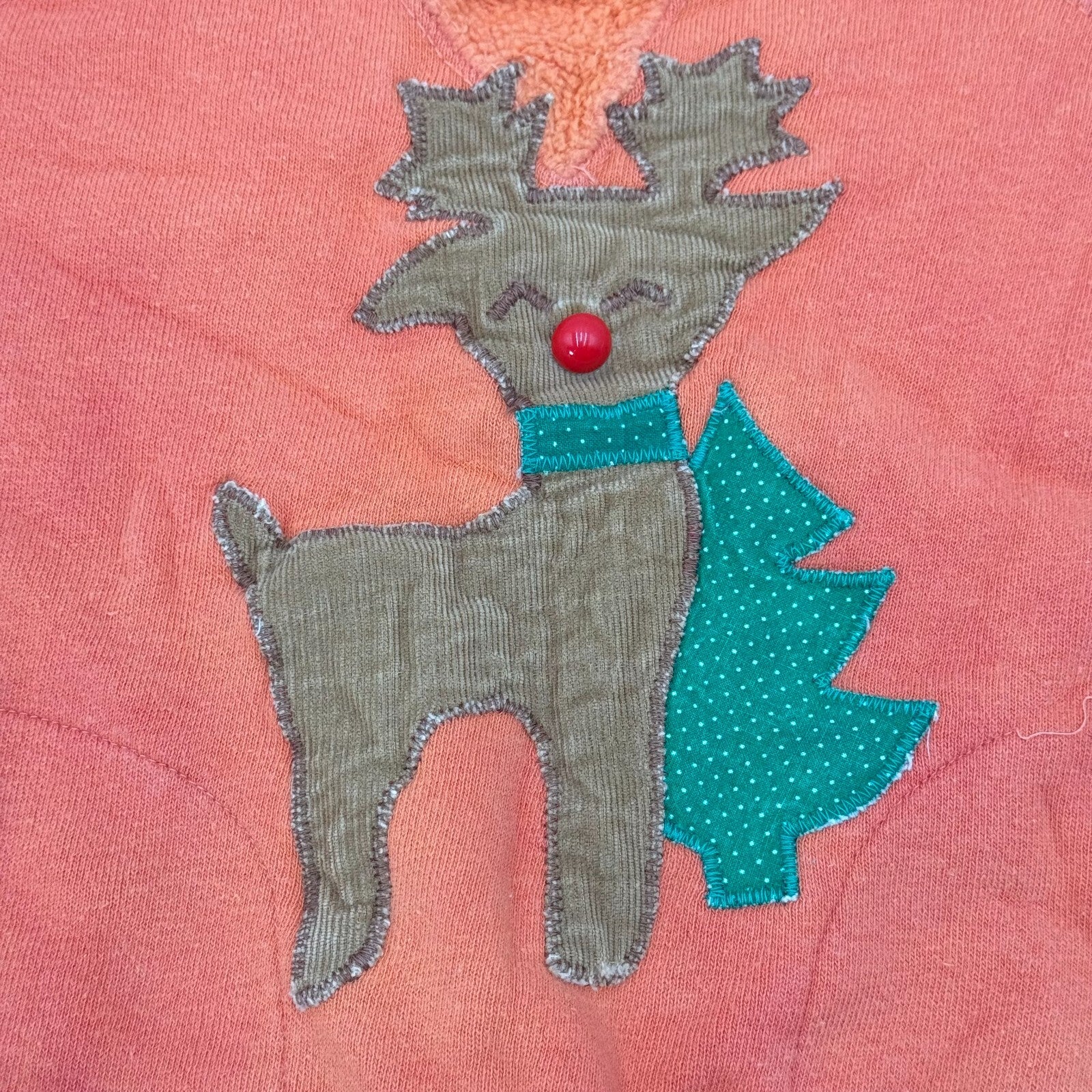 3 Toddler Christmas Sweaters Red Snow Trees Santa Orange Reindeer 2T 3T 5T