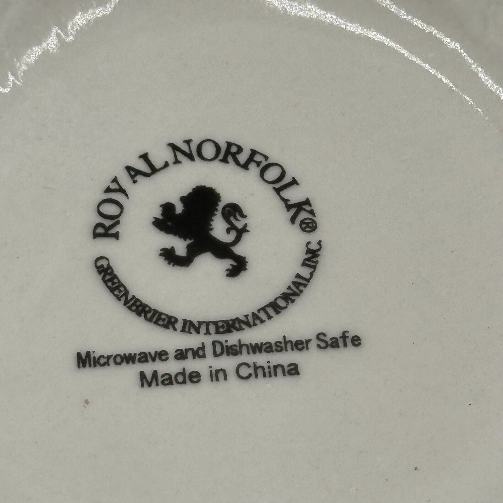 Vintage Royal Norfolk 6" Soup Cereal Bowl Spring Floral Replacement Greenbrier