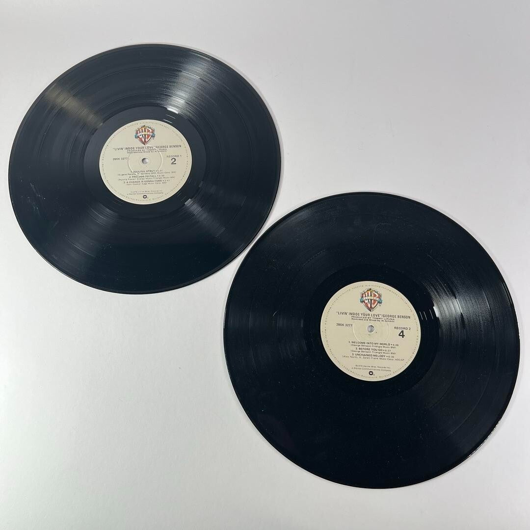 George Benson – Livin' Inside Your Love 2 Vinyl LP Warner Bros Records 2BSK 3277