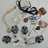 Lot of 8 Necklaces + Bonus Lanyard Christian Shell Jewelry Pink Fish Heart NEW