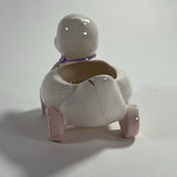 Vintage Beautiful Ceramic Duck Small Planter - Minor Chip/Crack on Tail