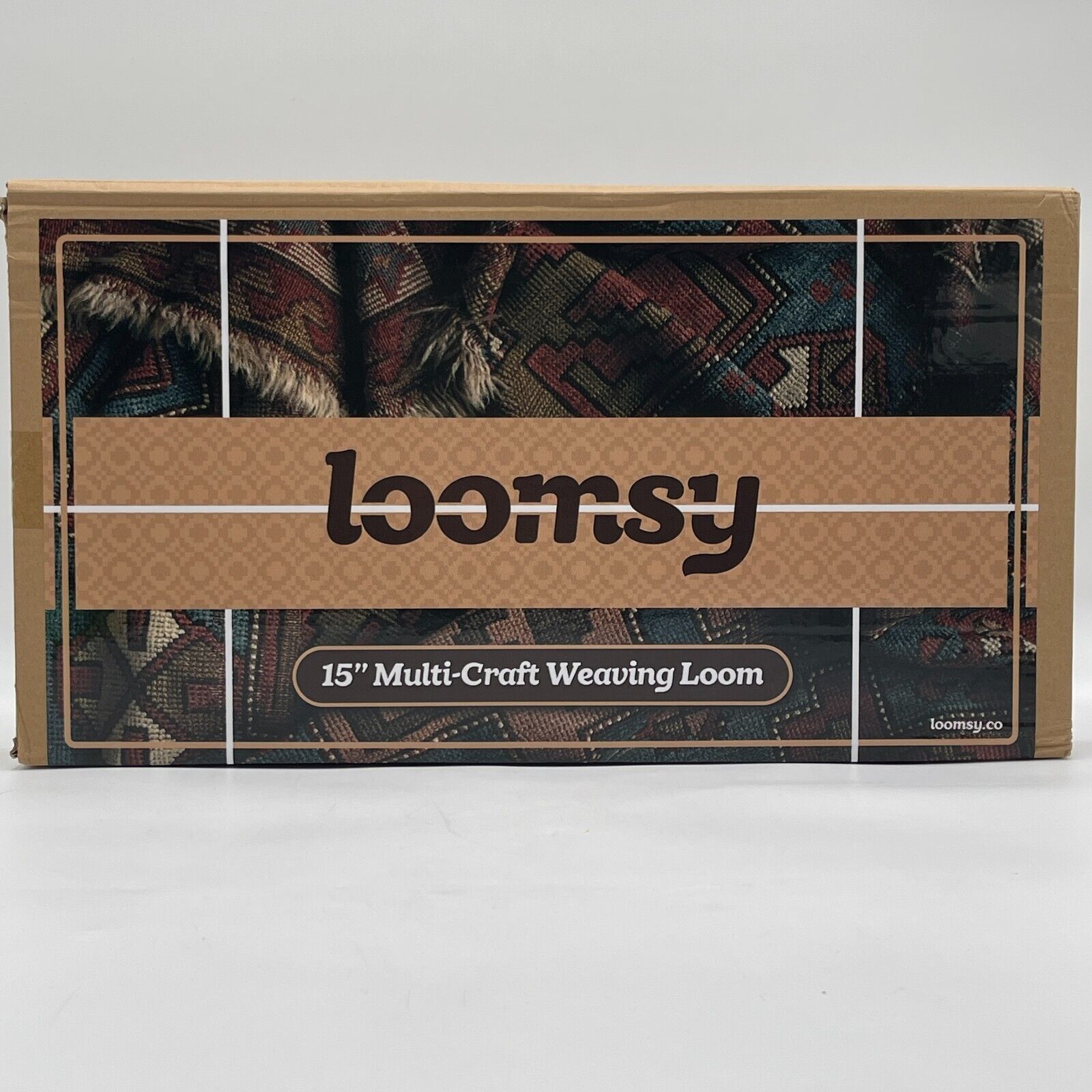 Loomsy Wooden Multi-Craft Hand-Knitting Loom Weaving Machine 27 x 38.5 cm DIY