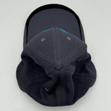 Sport-Tek STC16 Unisex Flexfit Performance Colorblock Cap Grey Back Stripe Blue