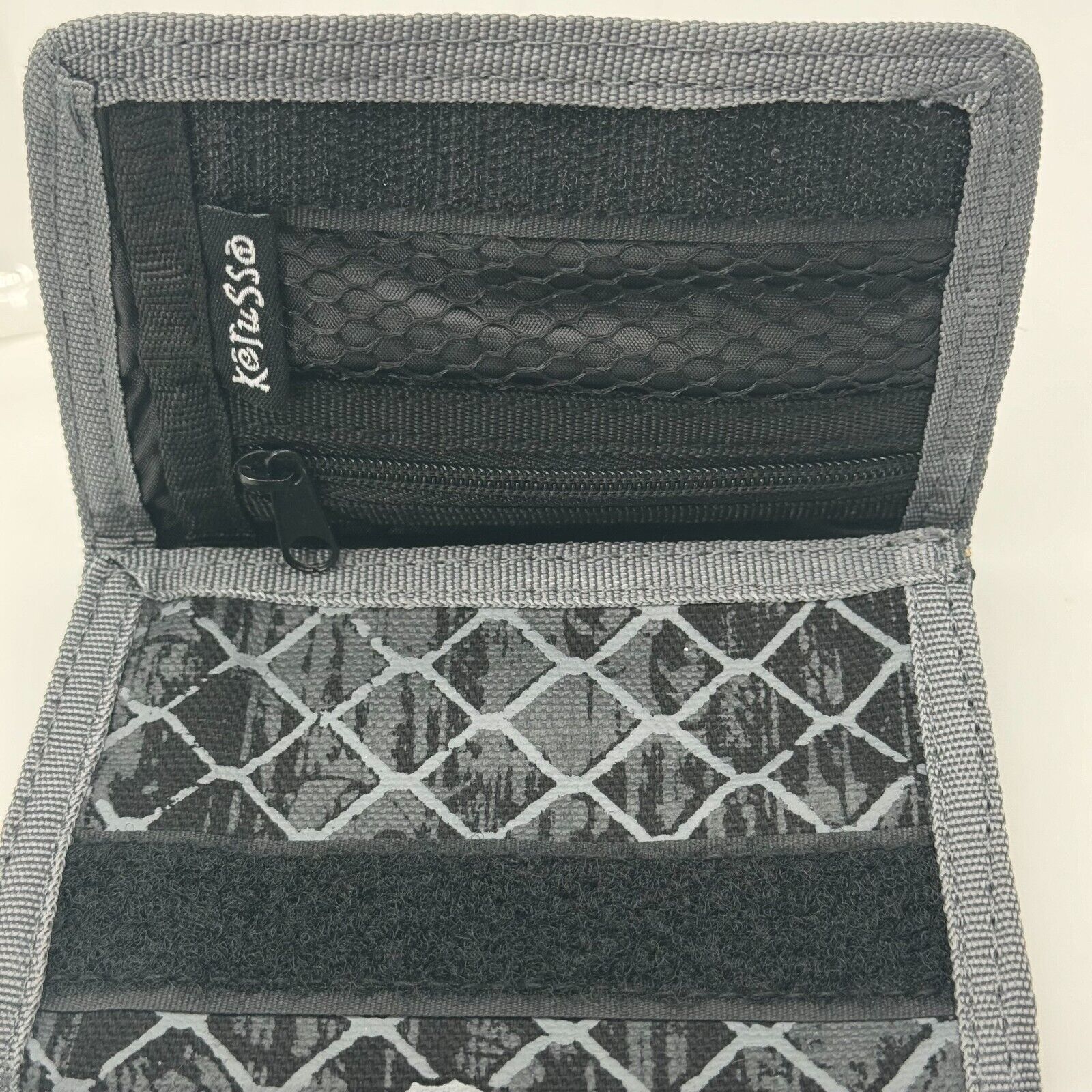 Kerusso Unisex Faith Gear Tri-Fold Wallet With Bible Verse & Red Cross NWT