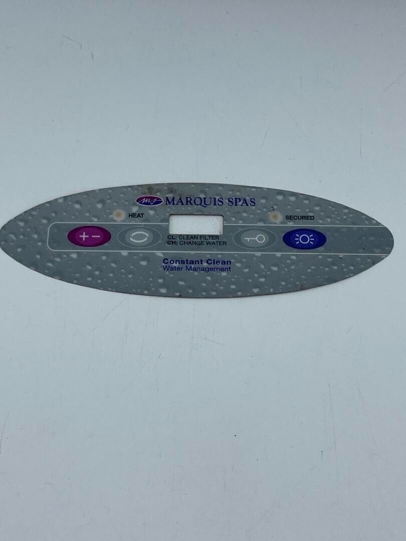 Marquis Overlay 650-0527 - Adhesive Overlay Only