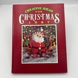 Creative Ideas for Christmas 1987 by Nancy Fitzpatrick HARDCOVER BOOK