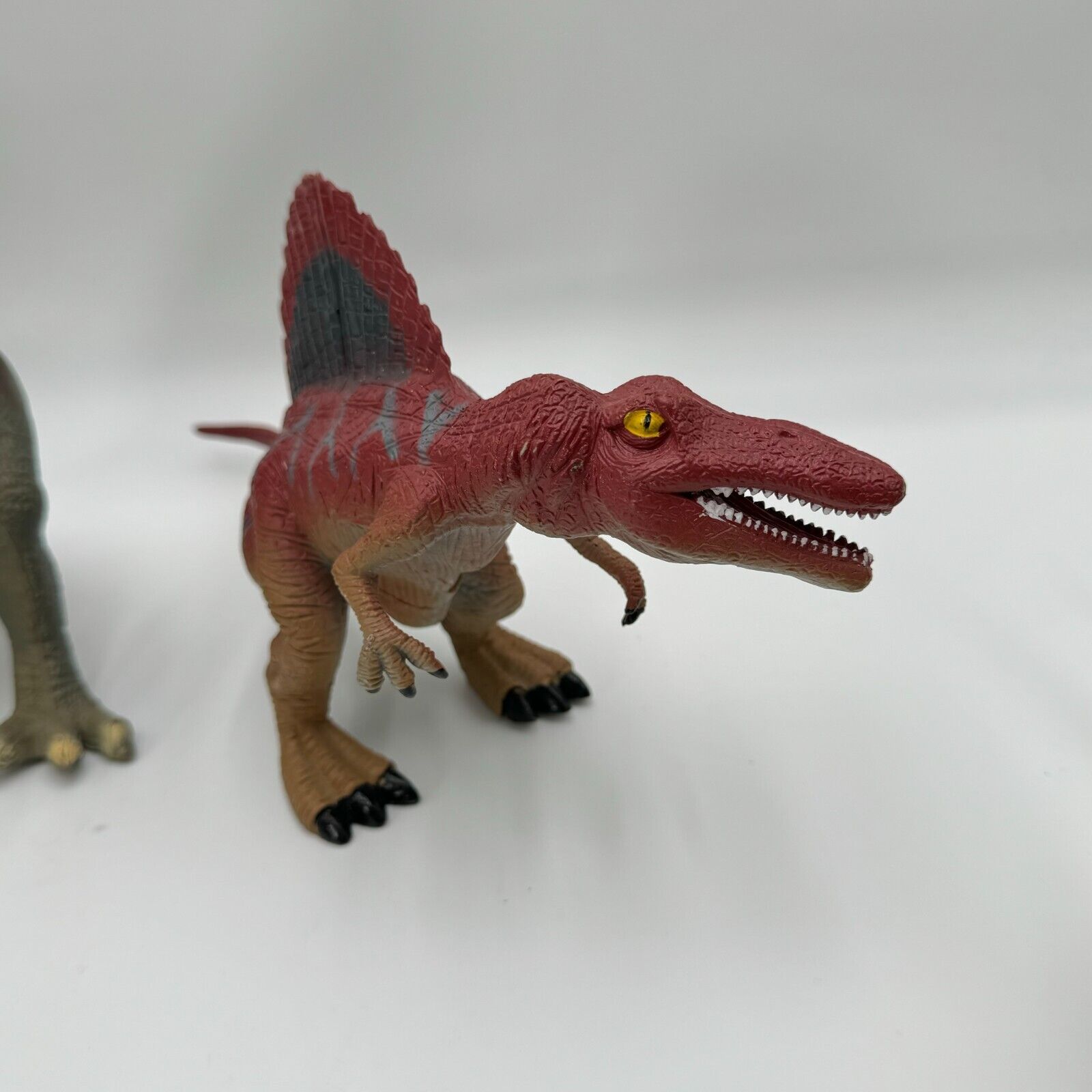 Huge Lot of Plastic Dinisaur Figures Assortment of Dinos Vintage Classic Kids To