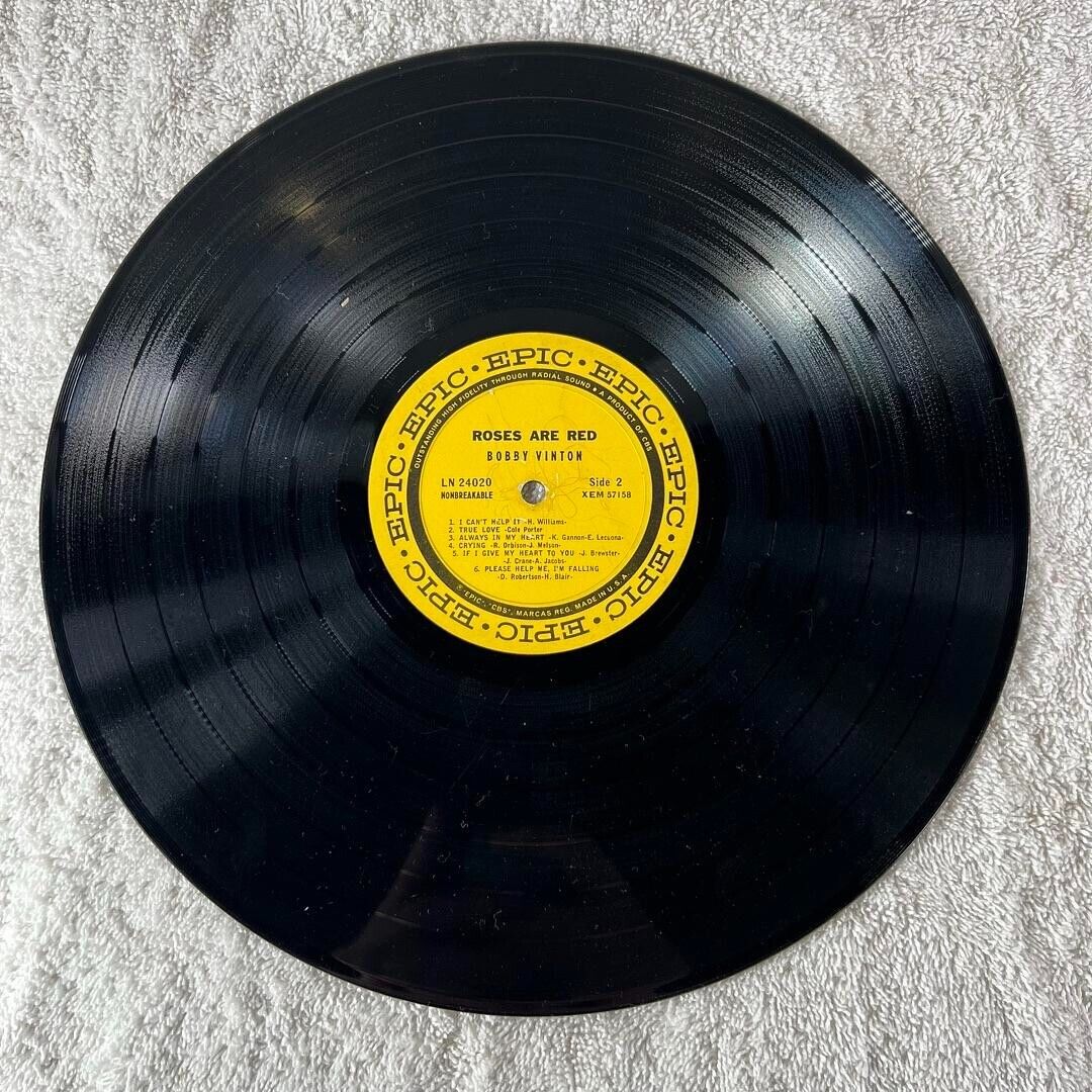Bobby Vinton – Blue Velvet Vinyl LP US 1963 Epic – LN 24068 POP ROCK
