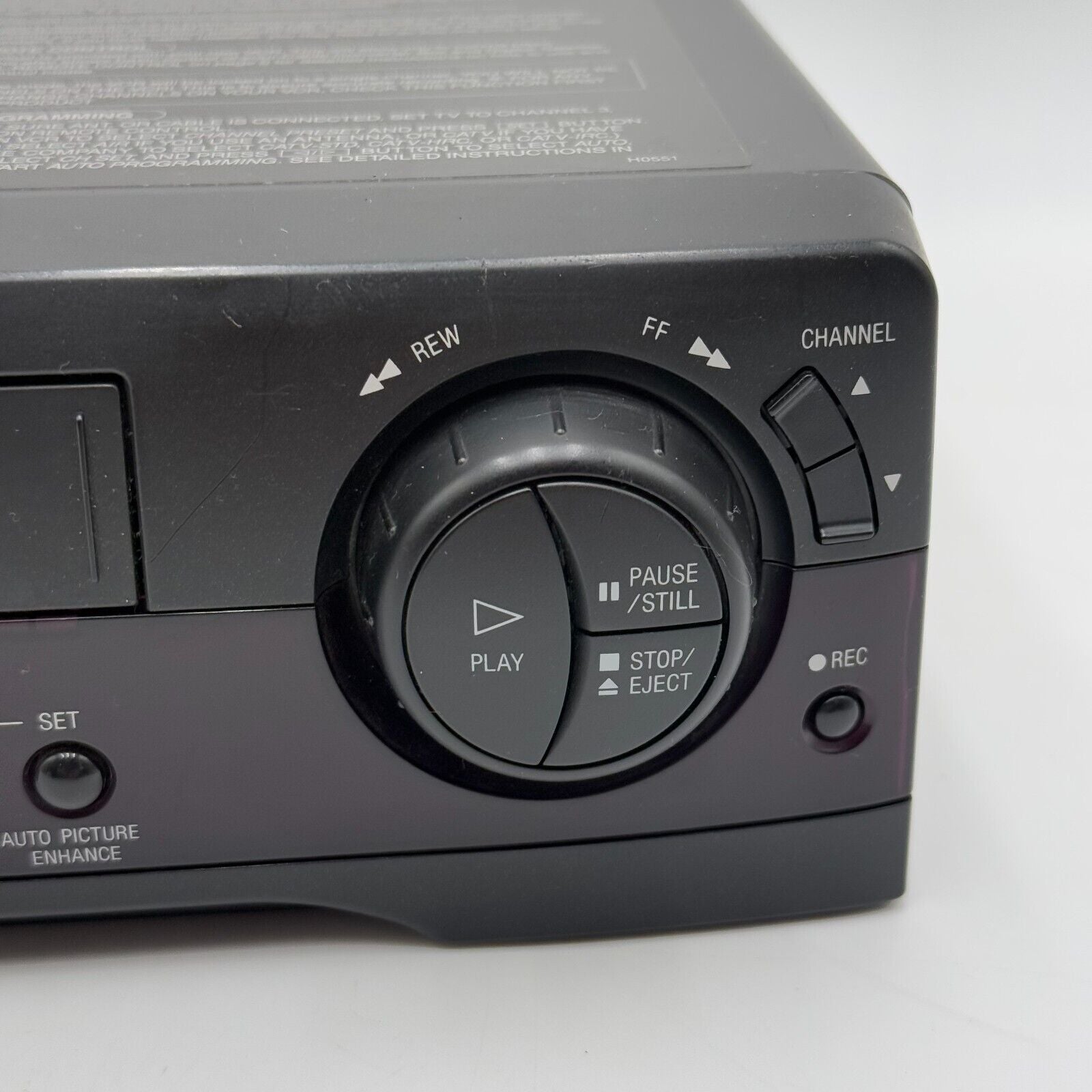 ADMIRAL VHS VCR Player JSJ 20934 For Parts Only Doesnt Power On No remote