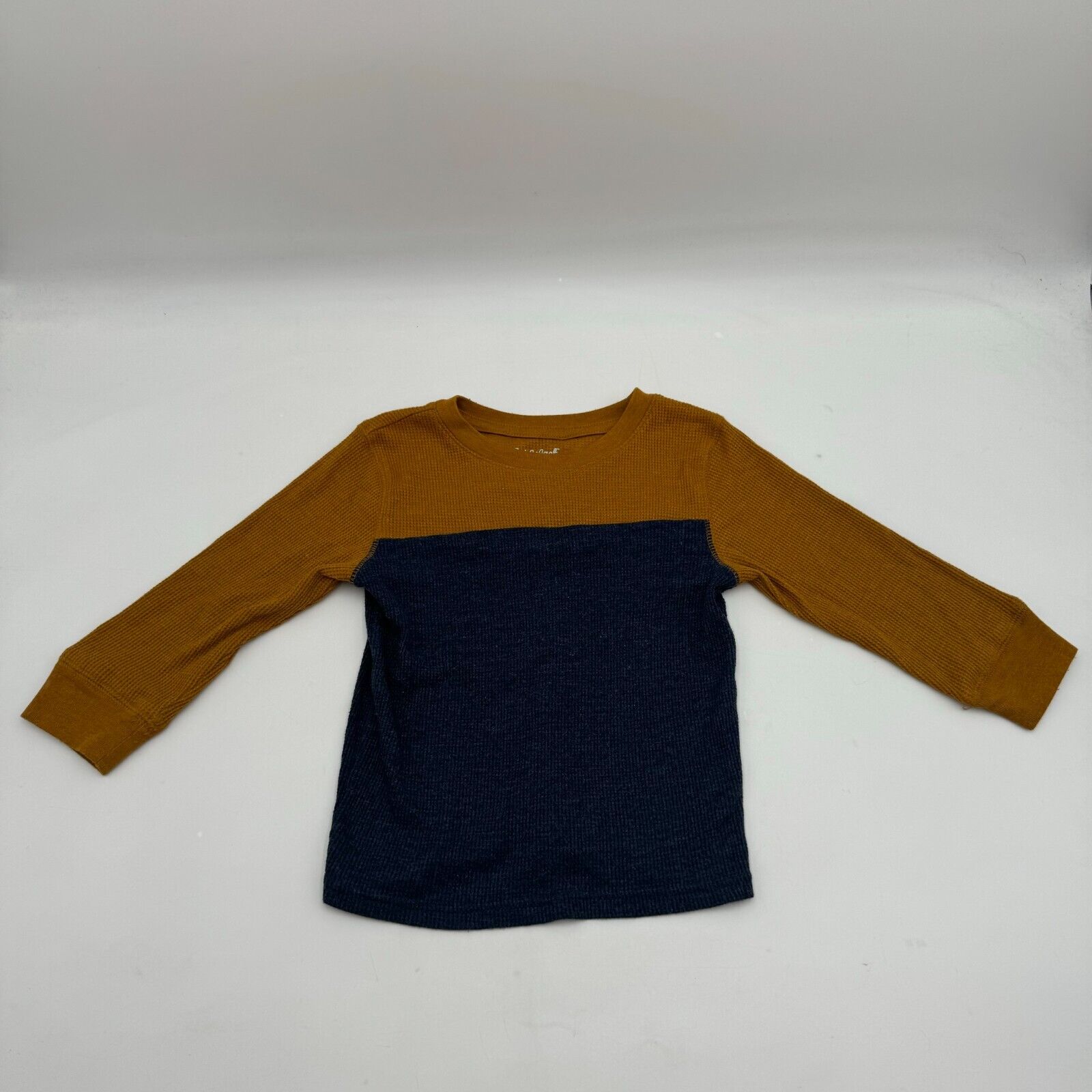 2 Boys Long Sleave Sweater Sweatshirts Warm Shirts Green Navy Toddler Size 3T