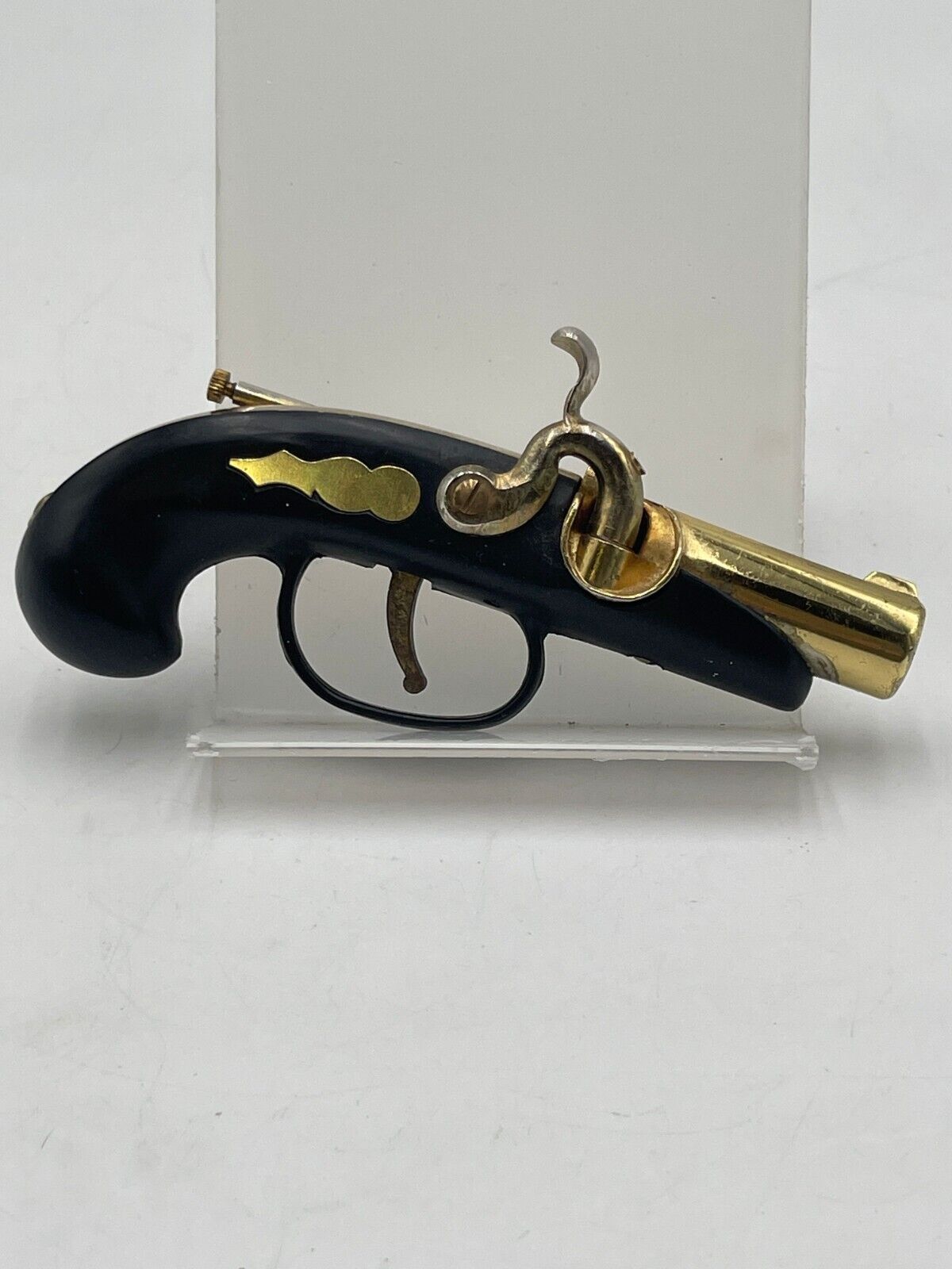 Vintage Pirate Pistol Gun Table Cigarette Lighter Japan Japanese Old Collectible