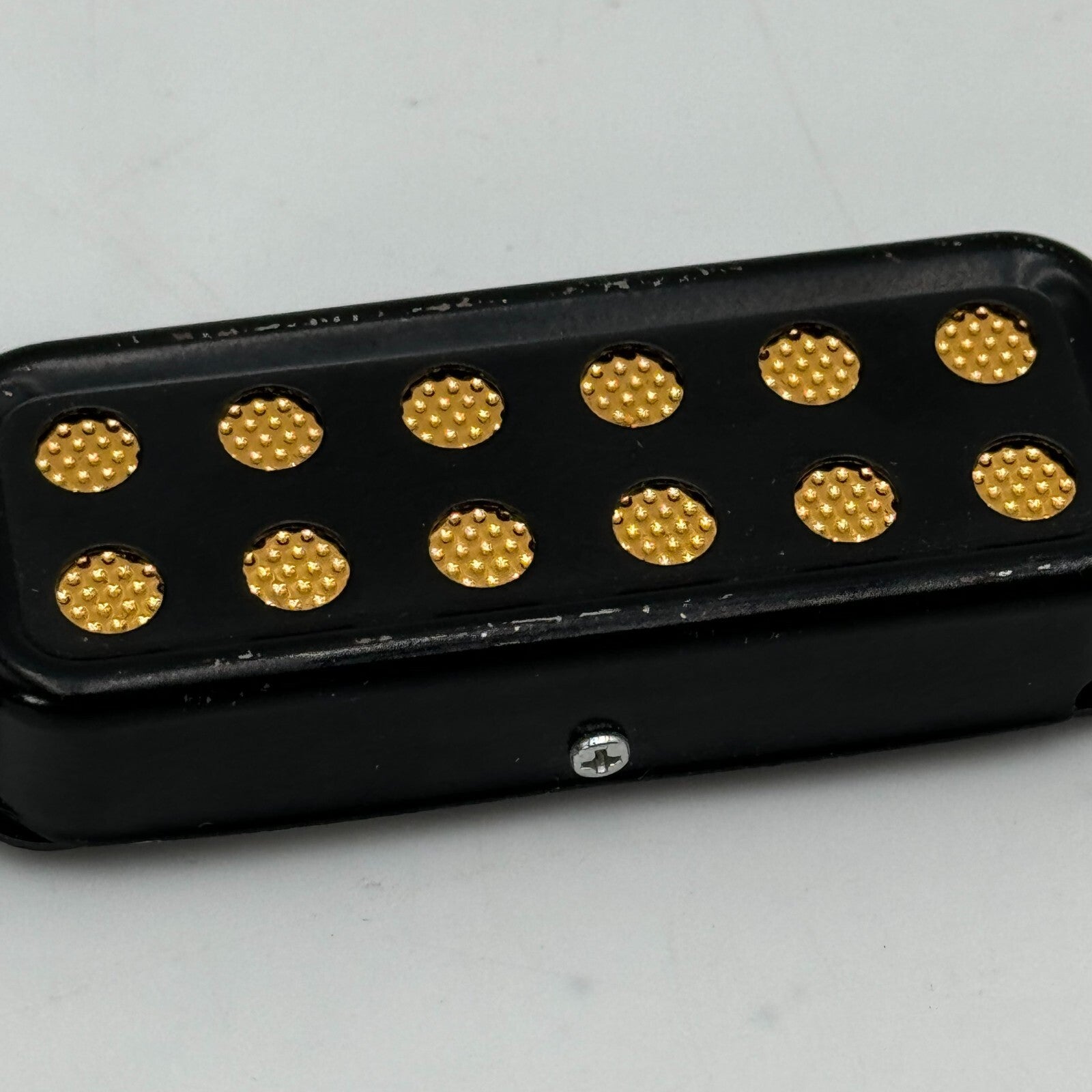 Hoyuji Soundhole Pickup Magnetic 12 Hole Preamplifier 1/4" For Acoustic Guitars