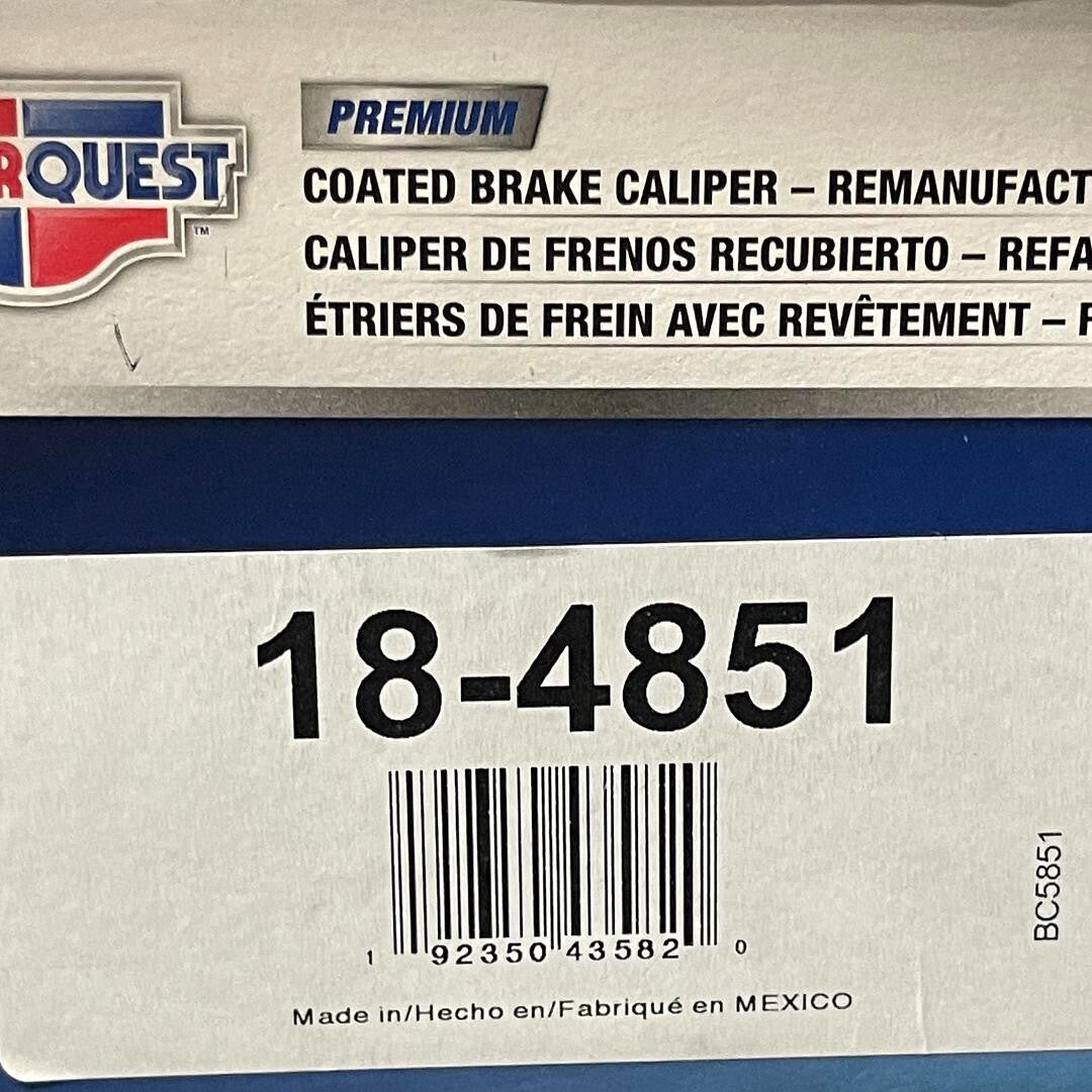 CarQuest #18-4851 Coated Brake Caliper