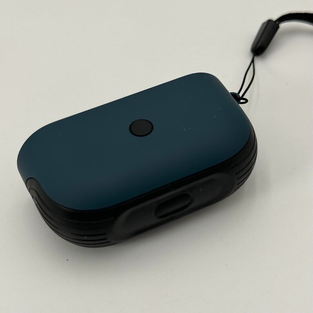 WITHIT SPORT COVER FOR APPLE AIRPOD PRO BLUESTONE & BLACK - SOFT SHOCK ABSORBENT