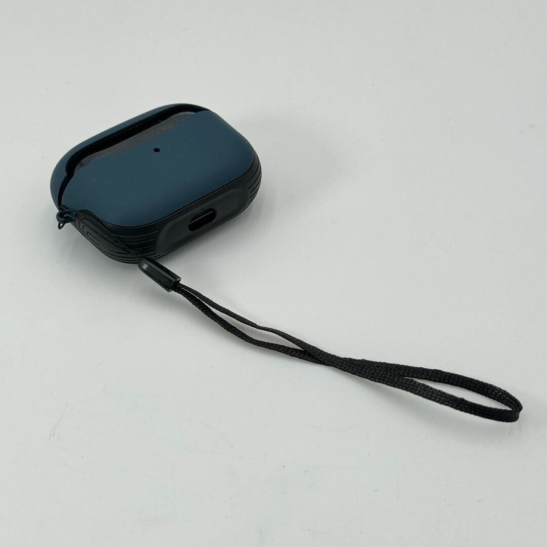 WITHIT SPORT COVER FOR APPLE AIRPOD PRO BLUESTONE & BLACK - SOFT SHOCK ABSORBENT