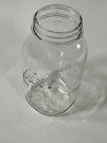 Kerr (Clear) Self Sealing 7" Tall Mason Jar (No Lid) - LOT OF 2