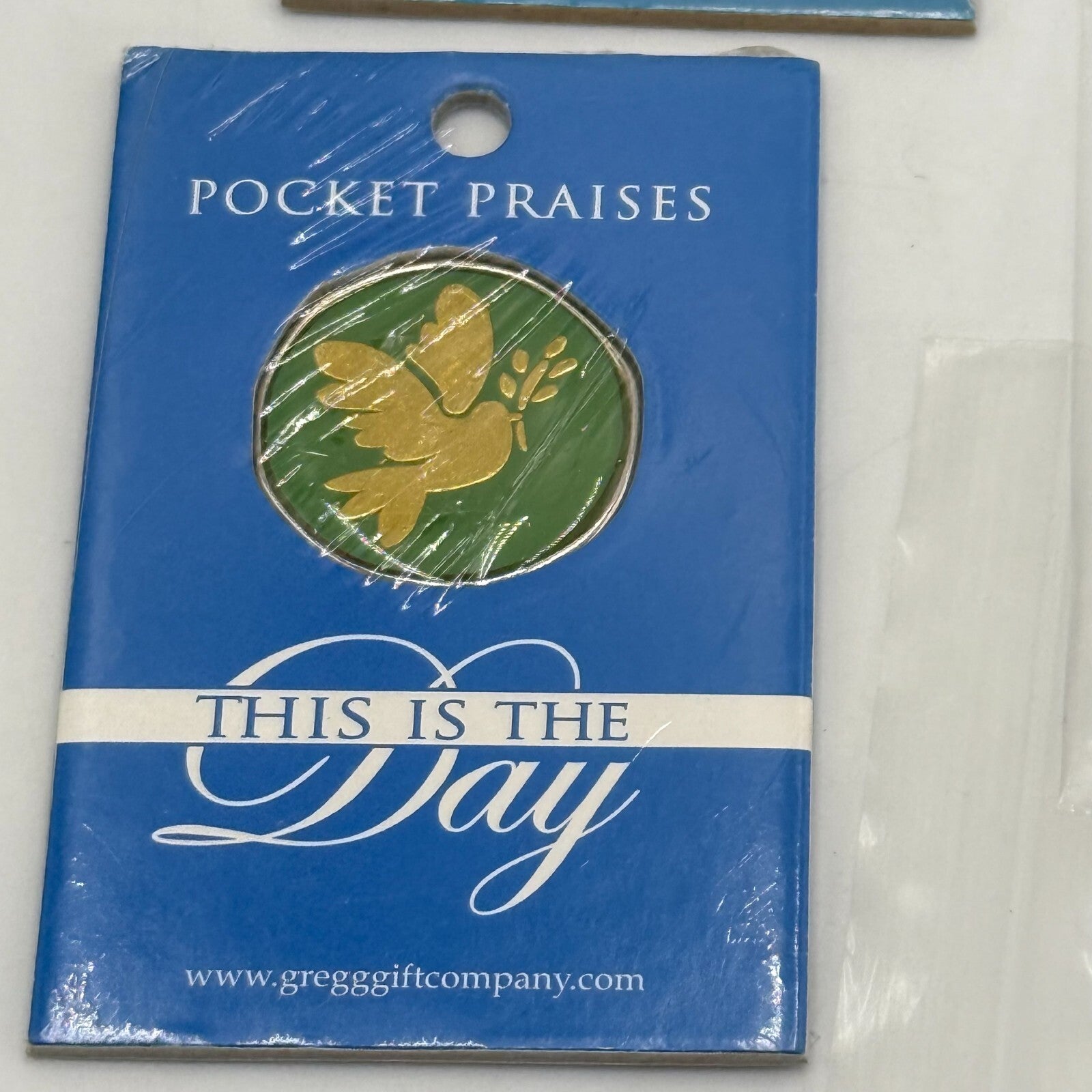 Lot of 6 Pocket Prayer Coins Blessed Change Praises Peace Hearts Bible Verse NWT