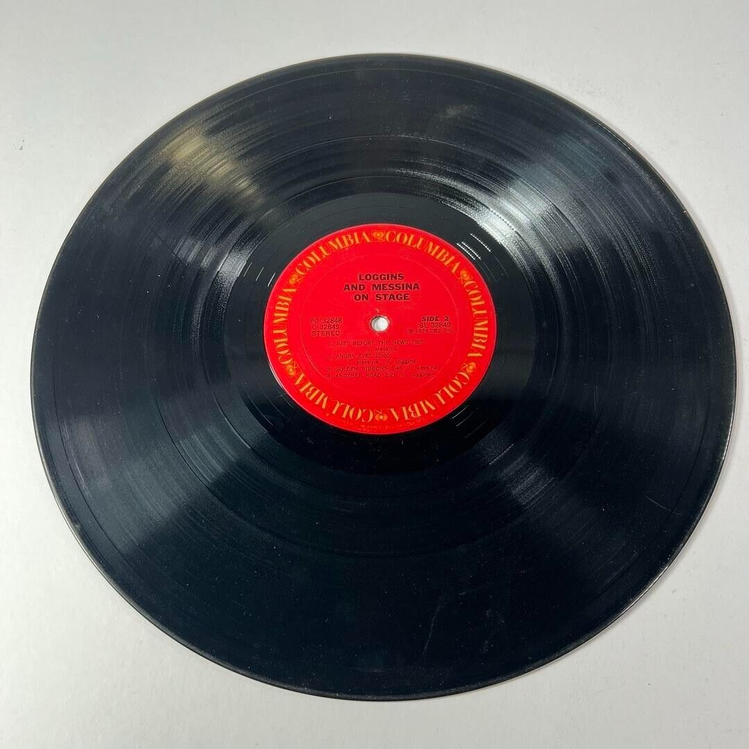Columbia Records Kenny LogginsMessina On Stage Gatefold - Second LP Only (3+4)