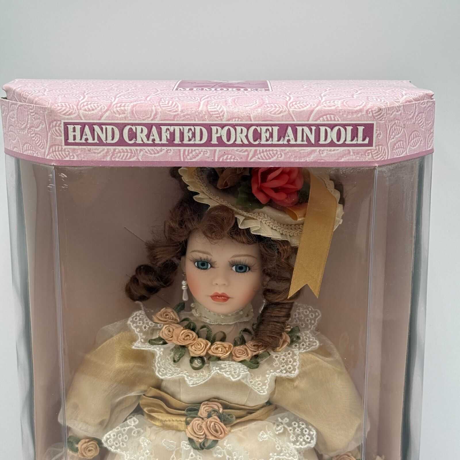 Elizabeth Handcrafted Porcelain Doll Collectible Memories New In Box Unopened