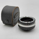 Vivitar Auto 2X Custom Tele-Converter Model 2X-1 Made in Japan Plus Case